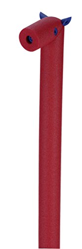 Comfy® kuscheliges Pony Whistle Schwimmen Nudeln – Rot von Comfy