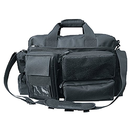 Commando-Industries Security Einsatztasche mit 7 Taschen SecurityBag Laptoptasche Tragetasche Schwarz von Commando-Industries