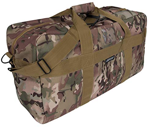 US Army Airforce Bag Große Sport- und Reisetasche 57L (TacOp camo) von Commando Industries