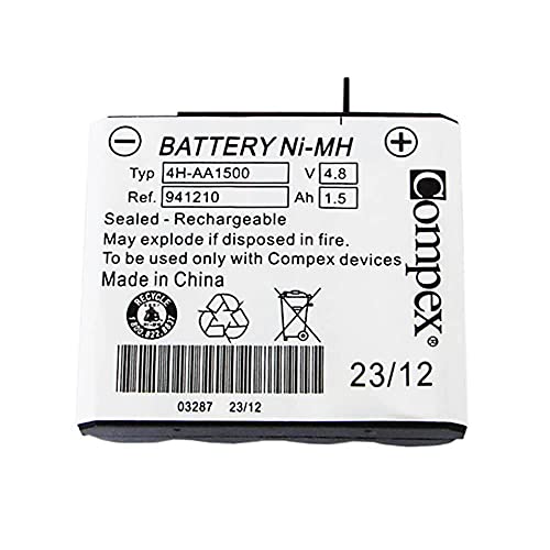 Compex Mixte 941210 Batterie 4 Cellules, coloris aléatoire, Standard EU von Compex