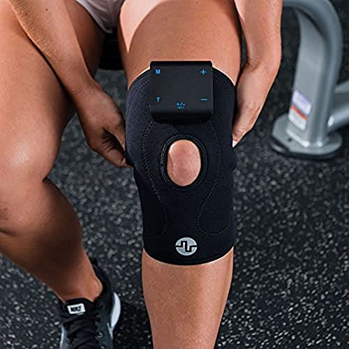 COMPEX Kniebandage gegen Schmerzen von Tens + Warm von Compex