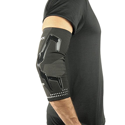 Compex Unisex – Erwachsene TRIZONE ARM Fitness Bandagen, Schwarz, XL von Compex