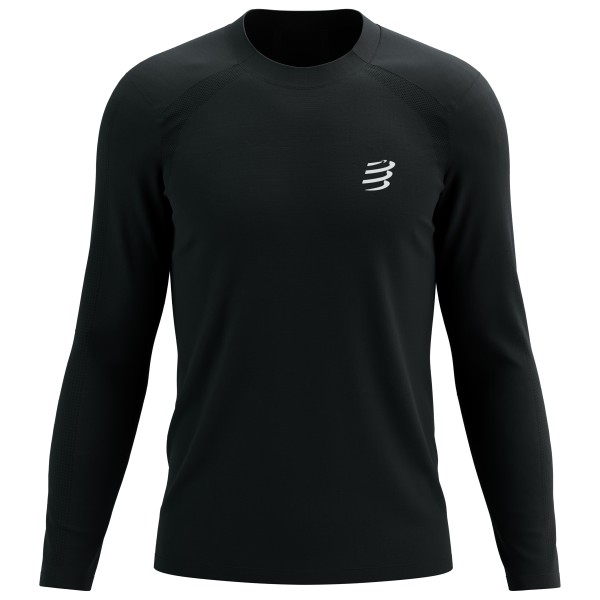 Compressport - Performance L/S T-Shirt - Laufshirt Gr M schwarz von Compressport