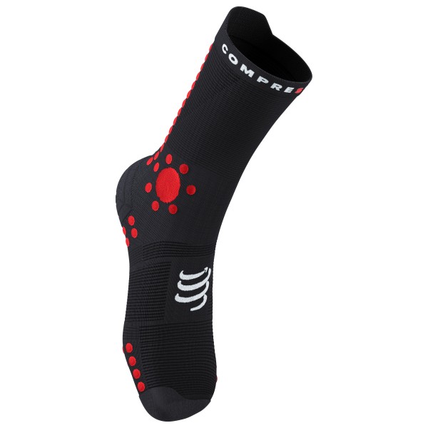 Compressport - Pro Racing Socks V4.0 Trail - Laufsocken Gr T3 - EU: 42-44 schwarz von Compressport