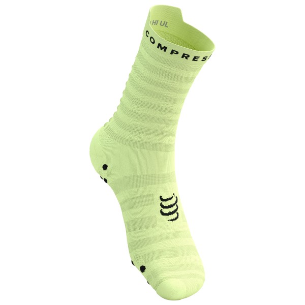 Compressport - Pro Racing Socks V4.0 Ultralight Run High - Laufsocken Gr T4 - EU: 45-48 grün von Compressport