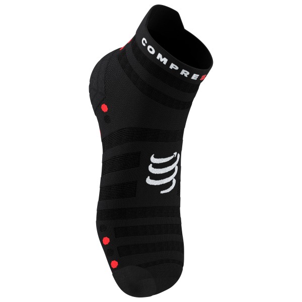 Compressport - Pro Racing Socks V4.0 Ultralight Run Low - Laufsocken Gr T2 - EU 39-41 schwarz von Compressport