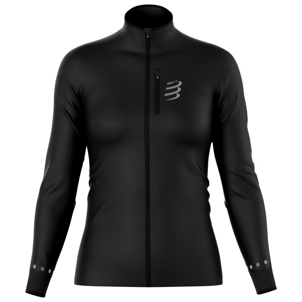 Compressport - Women's Hurricane Windproof Jacket - Laufjacke Gr M schwarz von Compressport