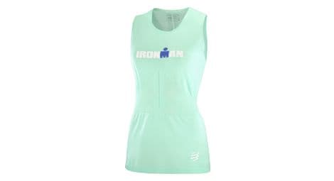 compressport damen ironman seaside tanktop grun von Compressport