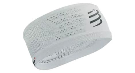 compressport on off stirnband weis von Compressport