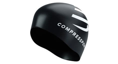 compressport swim cap black   white von Compressport