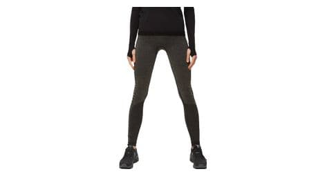 compressport thermal winter run long tights women schwarz von Compressport