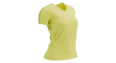 performance kurzarmshirt women green sheen von Compressport