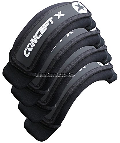 CONCEPT X Footstrap Ultimate Black 4er Set von Concept X