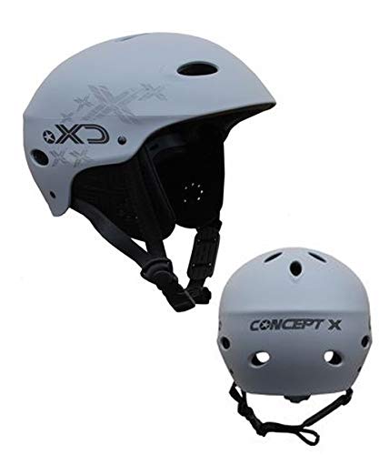 Concept X Helm Kiten Surfen Wakeboard Kajak GRAU (M) von Concept X
