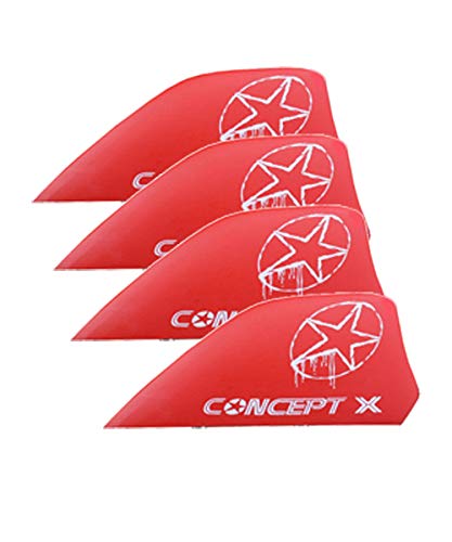 Concept X KItefinnen High Class HC 5 cm Set rot von Concept X