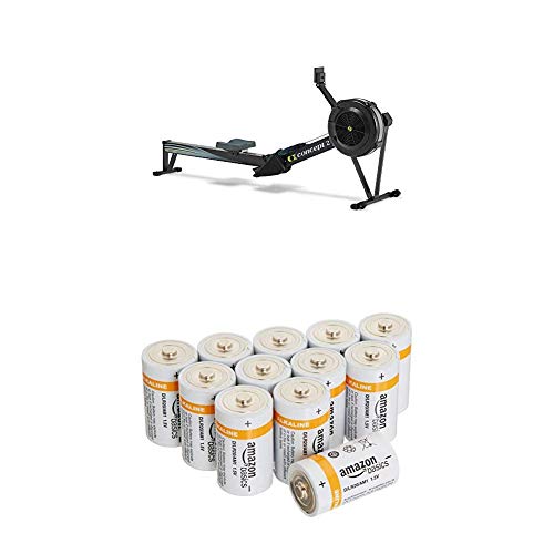 Rudergerät Concept2 Indoor Rower 2711 mit Amazon Basics Batterien von Concept2