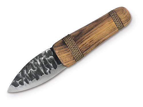 Condor 02CN036 Ötzi Knife Feststehendes Messer aus Kohlenstoffstahl und Holz in der Farbe Braun - 14 cm von Condor