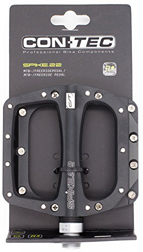 Contec Unisex – Erwachsene Spike.22 Freeridepedal, schwarz, 9/16" von CONTEC