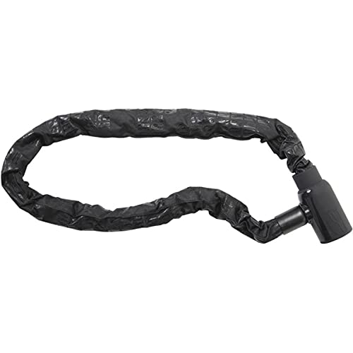 CONTEC Unisex – Erwachsene PowerLoc Schloss, schwarz, Ø 10 mm, 110 cm lang von CONTEC