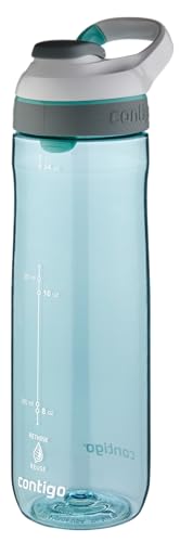 Contigo Cortland Autoseal Trinkflasche mit automatischem Trinkverschluss | 720ml große BPA-freie Kunststoff Wasserflasche | auslaufsicher | Ideal für Schule, Arbeit, Sport, Fahrrad, Wandern von Contigo
