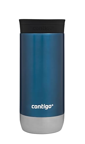 Contigo Unisex – Erwachsene Huron 2.0 Snapseal Thermobecher, Blueberry, 470 ml von Contigo