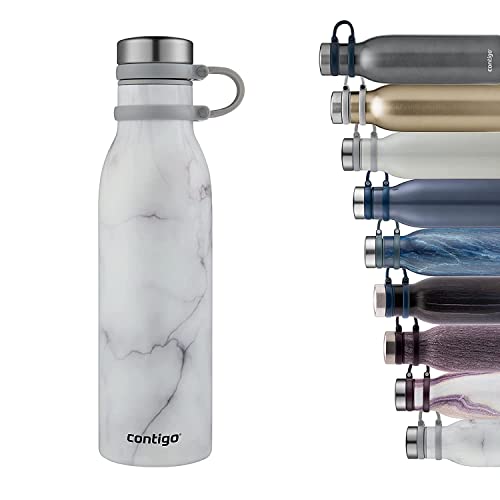 Contigo Unisex – Erwachsene Matterhorn Trinkflasche, Grau, 590 ml von Contigo