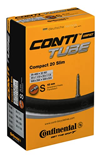 Continental Compact 20 Slim Schlauch 20 Zoll S 42 mm von Continental