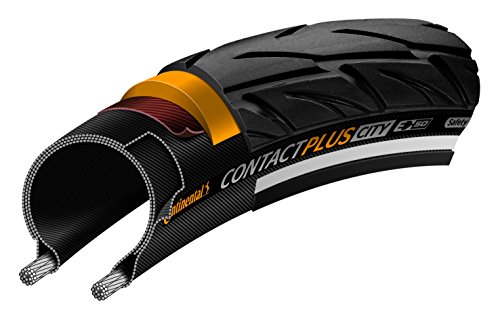 Continental Contact Plus Travel Fahrradreifen, schwarz, 28" | 700 X 35C | 28 X 1 3/8 X 1 5/8 von Continental