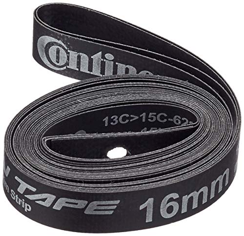 Continental Felgenband Easy Tape Hockdruck 15 Bar, Schwarz, 16mm, 16-622, 0195066 von Continental