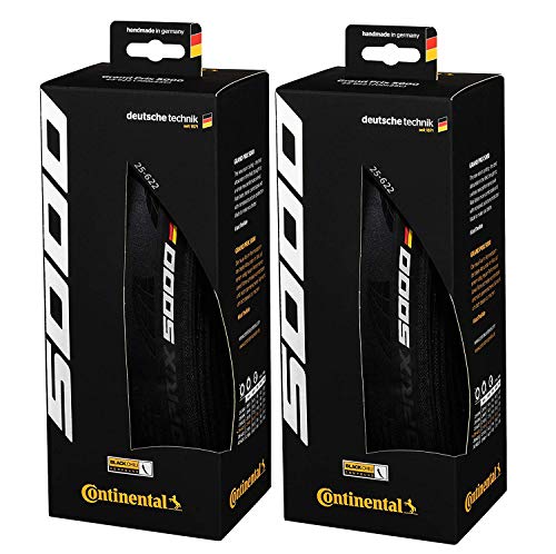 Continental Grand Prix 5000 Performance Bike Tire, Set of 2 (700x23) von Continental