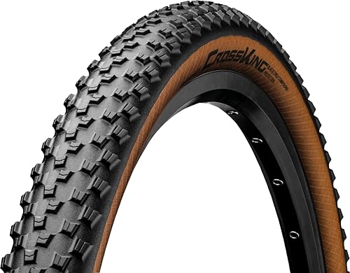 Continental Unisex-Adult Cross King Protection Bicycle Tire, Black/Bernstein, 29", 29 x 2.20 von Continental