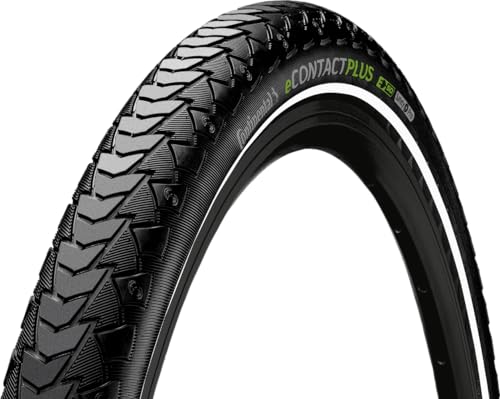 Continental Unisex-Adult Econtact Plus Bicycle Tire, Schwarz, 20", 20 x 2.00 von Continental