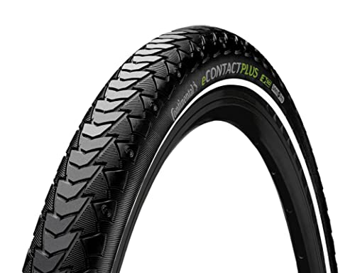 Continental Unisex-Adult Econtact Plus Bicycle Tire, Schwarz, 28", 28 x 2.00 von Continental