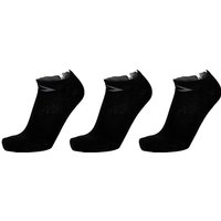 3er Pack CONVERSE Basic Low-Cut Sneakersocken Herren black/grey x 3 39-42 von Converse