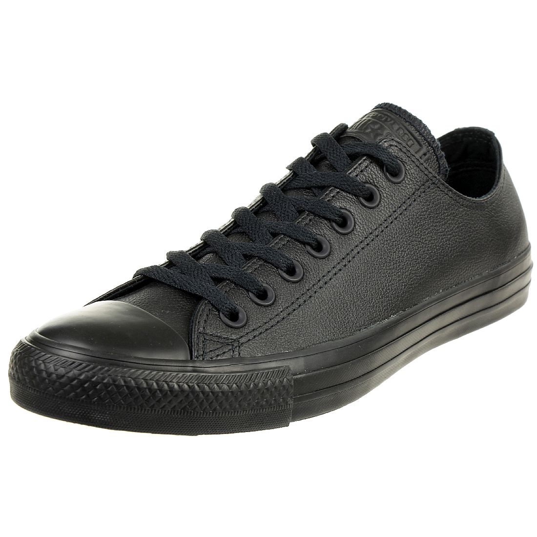 Converse C Taylor All Star OX Chuck Sneaker Leder mono schwarz 135253C von Converse