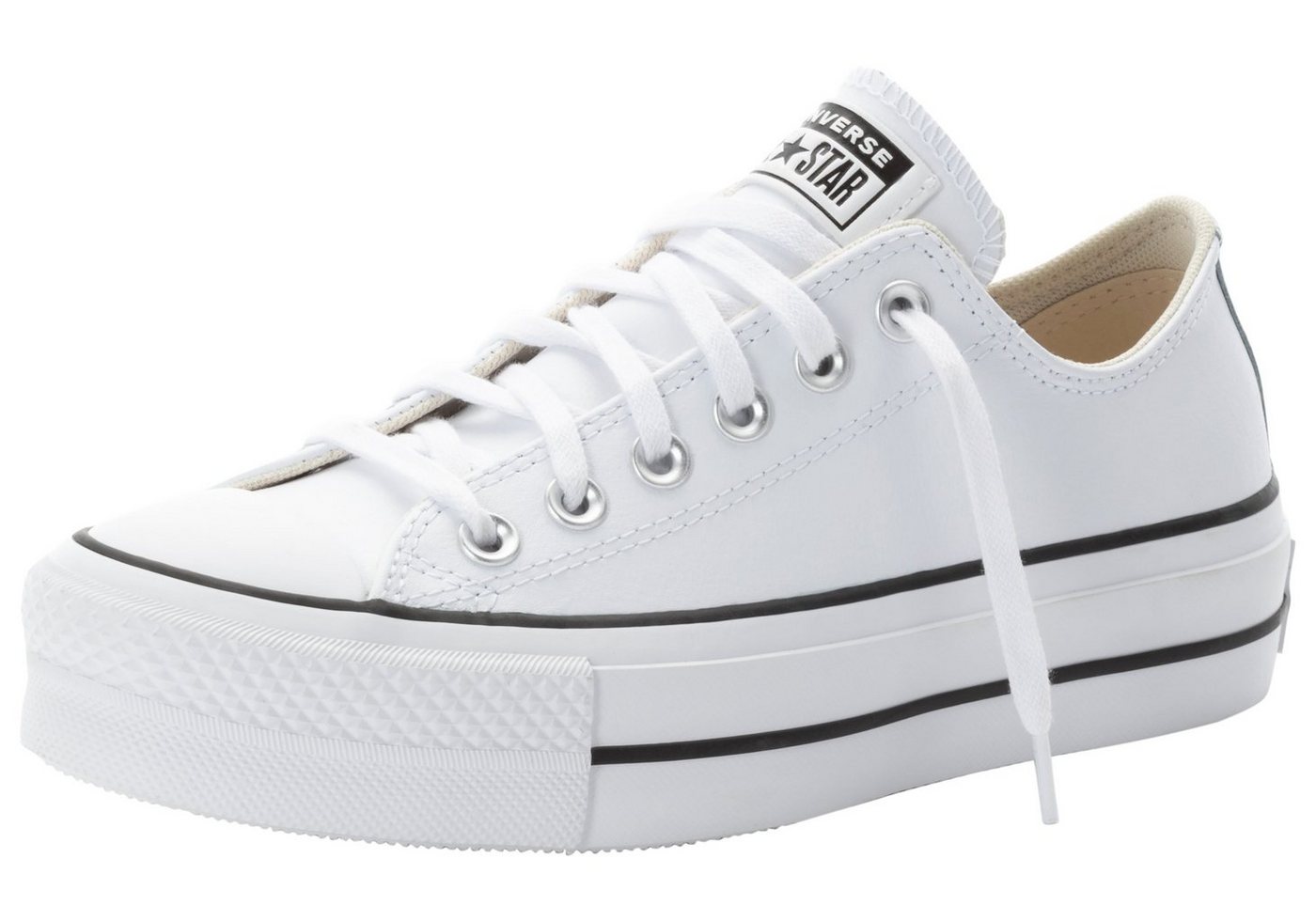 Converse CHUCK TAYLOR ALL STAR PLATFORM LEATHER Sneaker von Converse