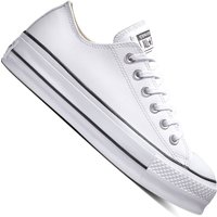 Converse Chuck Taylor All Star Lift Clean Leather OX White von Converse
