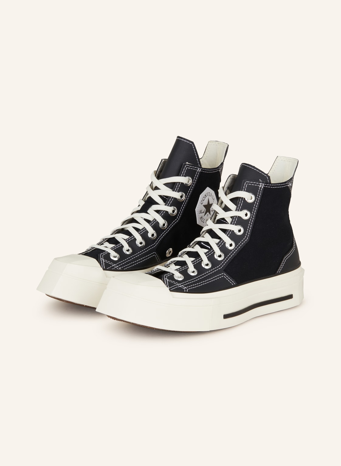 Converse Hightop-Sneaker Chuck 70 De Luxe Squared schwarz von Converse
