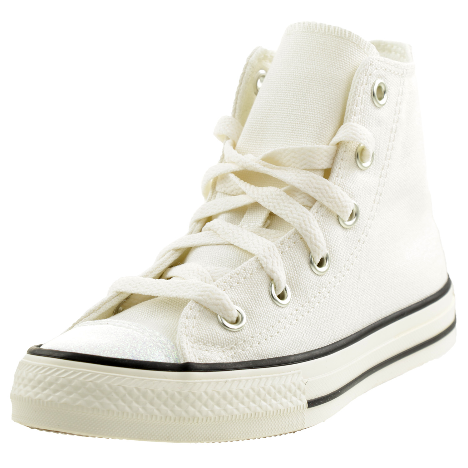 Converse Kinder UV Glitter CTAS High-Top Sneaker 670697 Beige von Converse