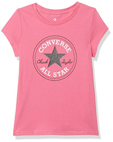 Converse S6446549 Kurzarm-T-Shirt für Kinder, Erwachsene, Unisex, Mehrfarbig, Standard von Converse