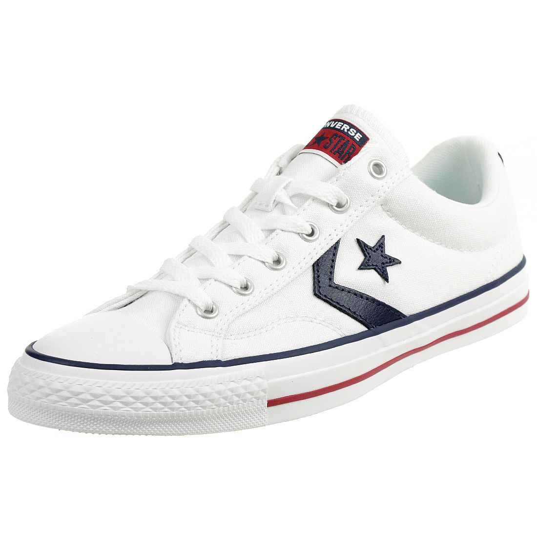 Converse STAR PLAYER OX Schuhe Sneaker Canvas Unisex Weiss 144151C von Converse