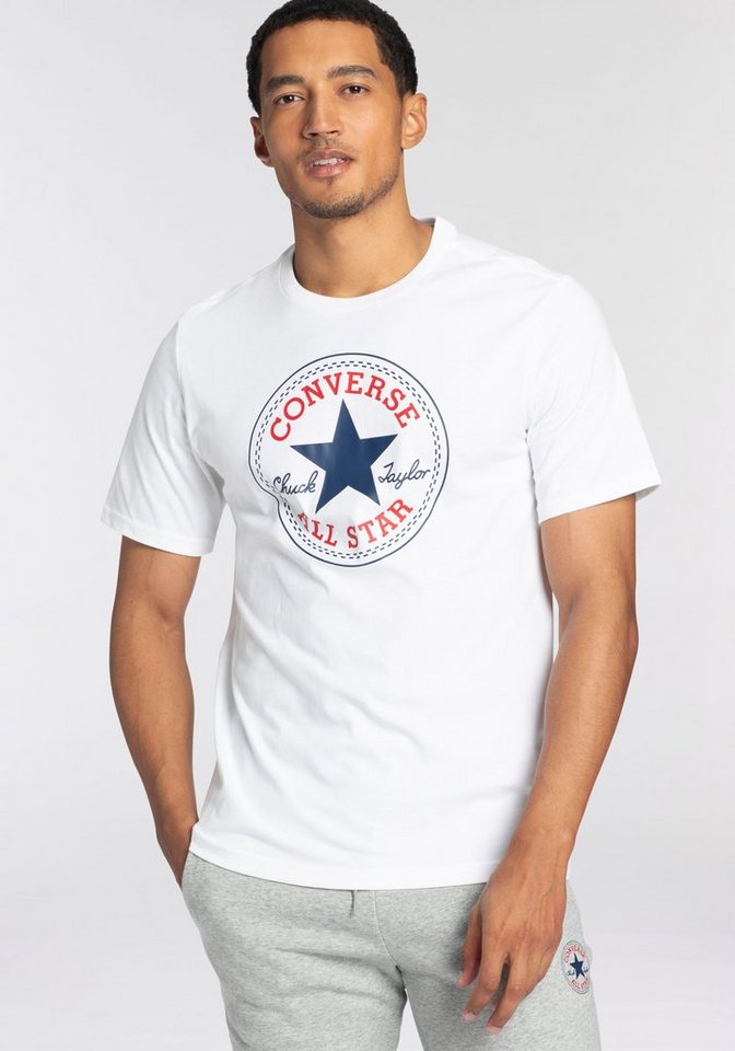 Converse T-Shirt CONVERSE GO-TO CHUCK TAYLOR CLASSIC PATCH TEE Unisex von Converse