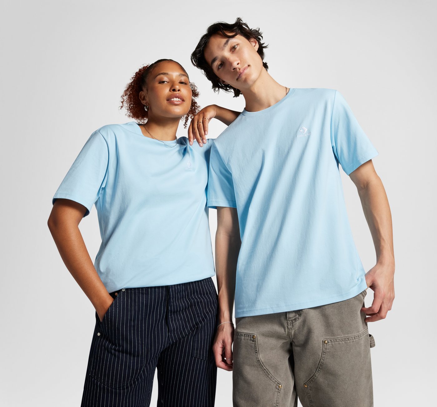 Converse T-Shirt GO-TO EMBROIDERED STAR CHEVRON TEE Unisex von Converse