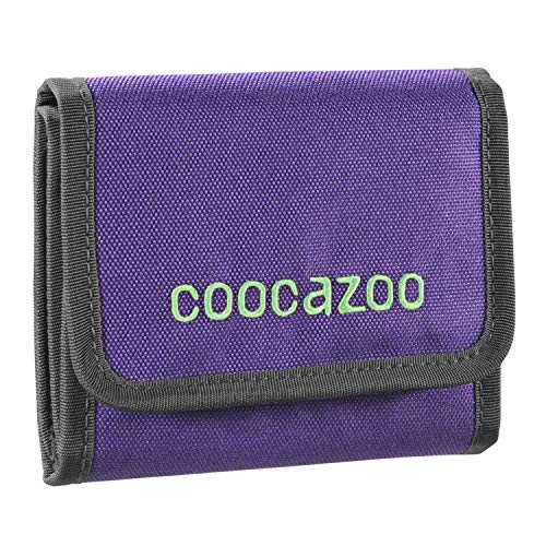 Coocazoo Geldbeutel CashDash „Holiman“, lila, Portmonnaie mit Sichtfenster, Münzfach, viele Kartenfächer, Klettverschluss, für Mädchen ab der 5. Klasse von Coocazoo