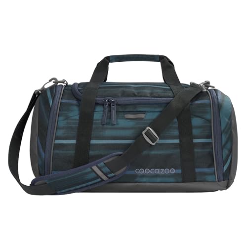 coocazoo Sporttasche, Urban Line, blau, Nasswäschefach, Seitentasche, Schuhfach, Abnehmbarer, Verstellbarer Schultergurt, ab der 3. Klasse, 20 Liter von Coocazoo