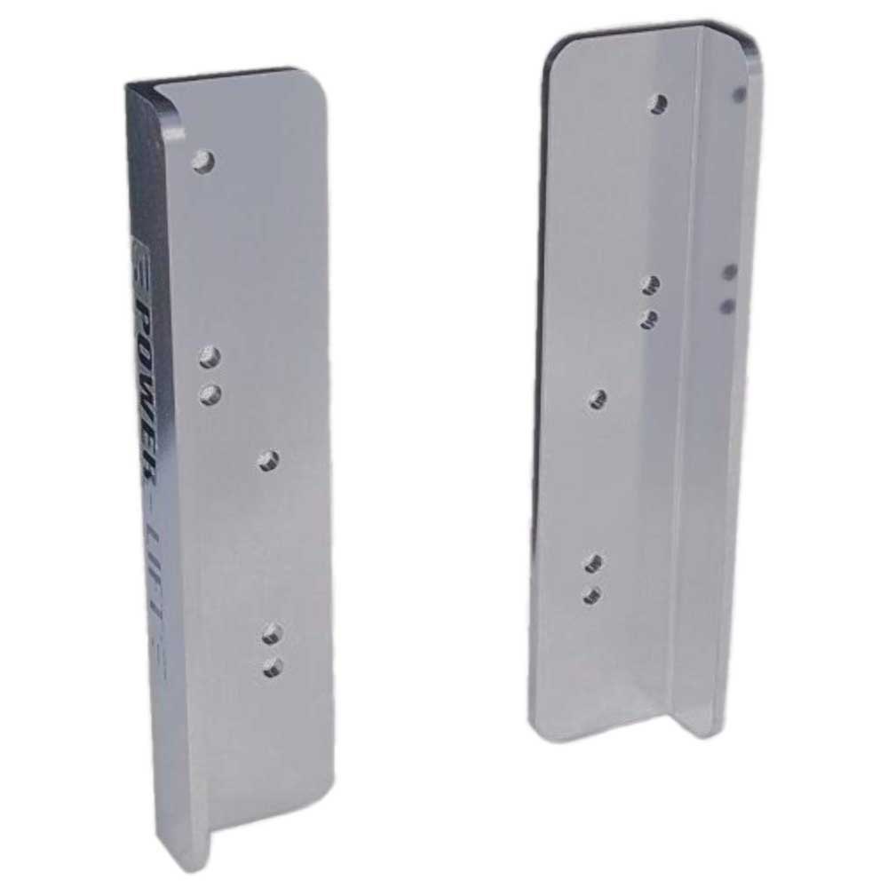 Cook Mfg Static Jack Plate Vertical Extension Silber 5´´ von Cook Mfg