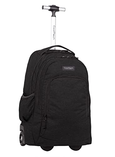Coolpack E85020, Schulrucksack mit Rollen SUMMIT SNOW BLACK, Black von CoolPack