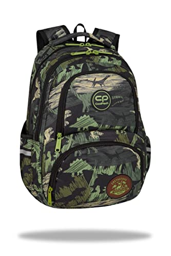 Coolpack F001672, Schulrucksack SPINER TERMIC ADVENTURE PARK, Green, 41 x 30 x 13 cm von CoolPack