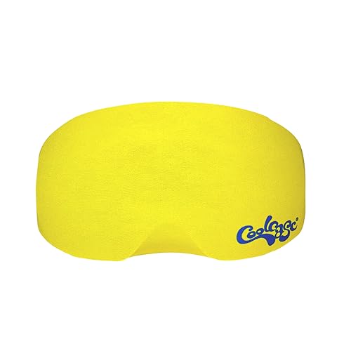 Coolcasc Skibrillen-Abdeckung, Gelb von Coolcasc