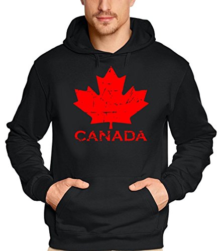 Coole-Fun-T-Shirts Canada Vintage NEU AHORN Kapuzensweater Kanada schwarz-rot GR.M Coole-Fun-T-Shirts Canada Vintage NEU AHORN Kapuzensweater Kanada schwarz-rot GR.M von Coole-Fun-T-Shirts